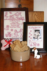 Dog's Perfect World Redwork BBD531 From Bird Brain Designs by Robin Kingsley Printed Pattern Only