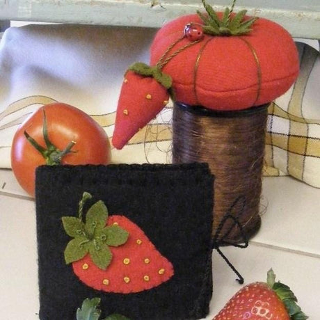Grandma's Tomato Pin Cushion BBD590 From Bird Brain Designs by Robin Kingsley Printed Pattern Only