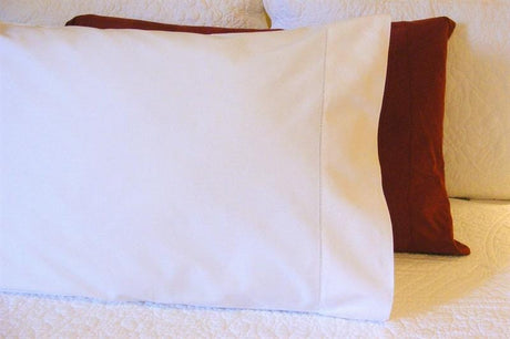 Playful Pups Redwork Pillowcase BBD611 From Bird Brain Designs by Robin Kingsley Printed Pattern Only
