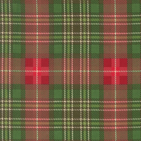 a repeating pattern of green, red, and white plaid squares arranged in a grid-like fashion.