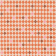 a repeating pattern of orange and pink squares arranged in a checkered or diamond-like design.