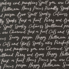 a blackboard with white writing on it