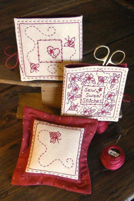 Sew Sweet Needlework Set BBD616 From Bird Brain Designs by Robin Kingsley Printed Pattern Only