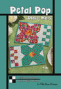 Petal Pop Place Mats Pattern Card by Tricia Lynn Maloney Orphan Quilt Designs for Villa Rosa Designs finished size 12" x 18" (makes 2)