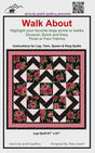 Walk About Pattern GGGWA Designed by Ann Lauer from Grizzly Gulch Gallery Printed Pattern Only