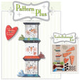 Spool Snowmen Runner Pattern HHD822 by Happy Hollow Designs Printed Pattern Only