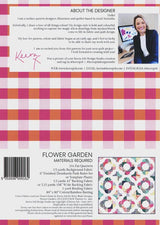 Flower Garden Quilt Pattern LLS120 By Keera Job from Live Love Sew Pattern Co Printed Pattern Only