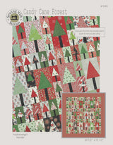 Candy Cane Forest SUZ340 from Suzn Quilts by Susan Marth