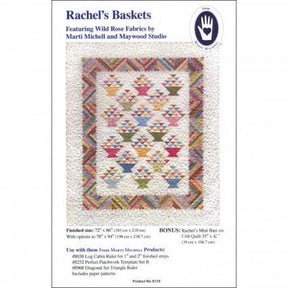 Rachel's Baskets Quilt Pattern by Marti Michell 8159 Printed Pattern Only