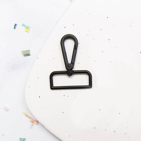 Swivel Snap Hook Matt Black SSCH16 by Stitch Supply Co Bag Hardware