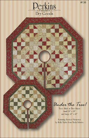 Under the Tree Pattern PDG136 By Perkins Dry Goods Printed Pattern Only