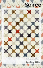 Soiree Quilt Pattern AE 102 Printed Pattern Only designed by Amy Ellis