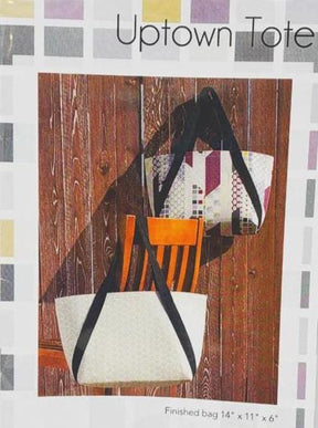 Uptown Tote Pattern AE 111 Printed Pattern Only designed by Amy Ellis