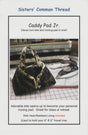 Caddy Pad Jr. Pattern SCT 10114 Printed Pattern Only by Sisters' Common Thread