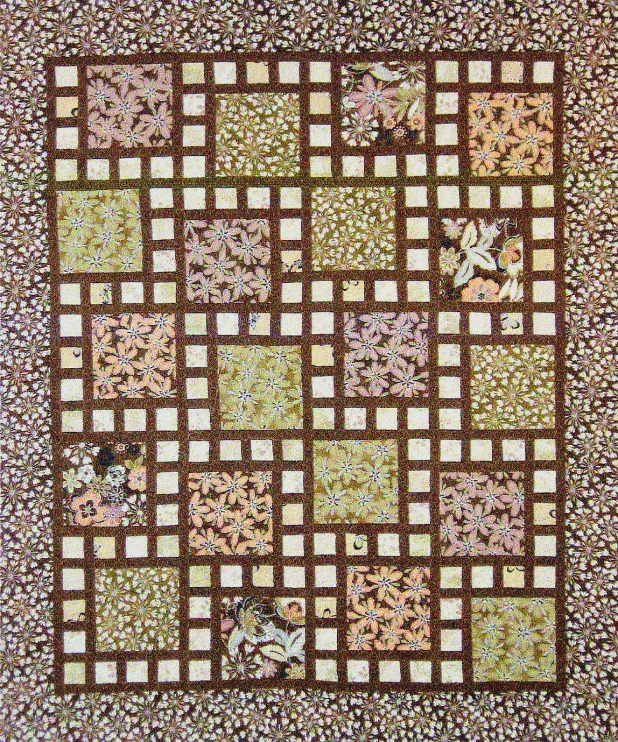 Arcadia Quilt Pattern MPC332 By Kari Nichols for Mountainpeek Creations, multiple sizes
