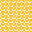 a repeating pattern of yellow flowers on a white background.
