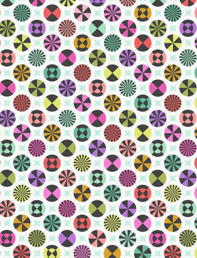 Deja Vu Prince Charming Sugar Russ Taffy Yardage PWTP278-Sugarrush by Tula Pink for Free Spirit Fabrics 1/2 yard increments