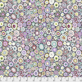 FreeSpirit Kaffe Collective Black Creased by the Quarter Yard PWBM050.BLACK Sold in Half Yard Increments