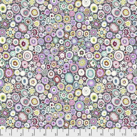 FreeSpirit Kaffe Collective Black Creased by the Quarter Yard PWBM050.BLACK Sold in Half Yard Increments