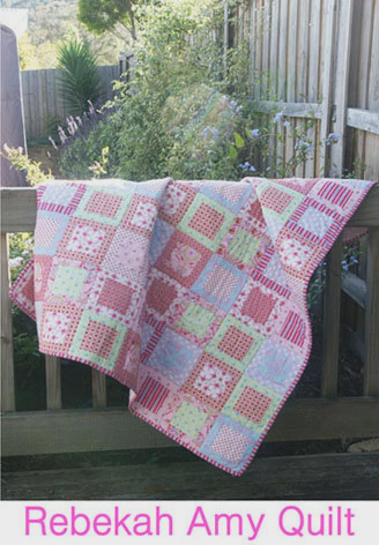 Rebekah Amy Quilt Pattern RQ 708 Printed Pattern Only by Rosalie Dekker Designs
