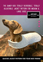 The Dandy Doo Jacket Pattern for MD/LG Dogs AEQCJL0219 Printed Pattern Booklet Only by Art East Quilting Co