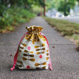 Lined Drawstring Bag ICO-101 From In Color Order By Jeni Baker, Paper Pattern Only