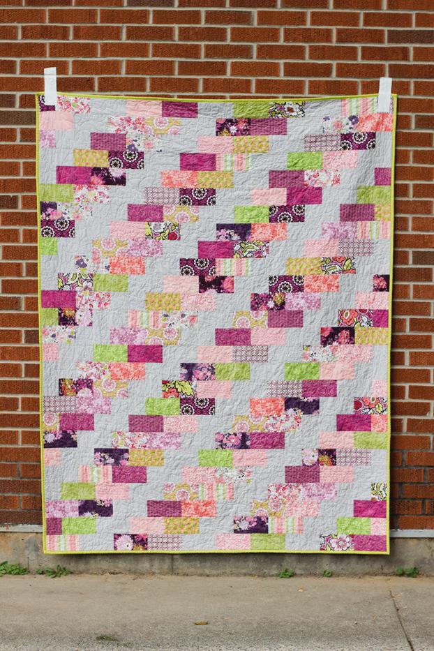 Side Braid Quilt Pattern ICO-104 From In Color Order By Jeni Baker, Paper Pattern Only