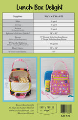 Lunch Box Delight by Knot and Thread Design KAT127