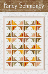 Fancy Schmancy Quilt Pattern WS45 by Wendy Sheppard Printed Pattern Only 55 x 71 inches