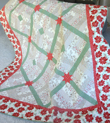 Cottage Stars Printed Pattern only ST-313B by Terri Staats for Sweet Treasures