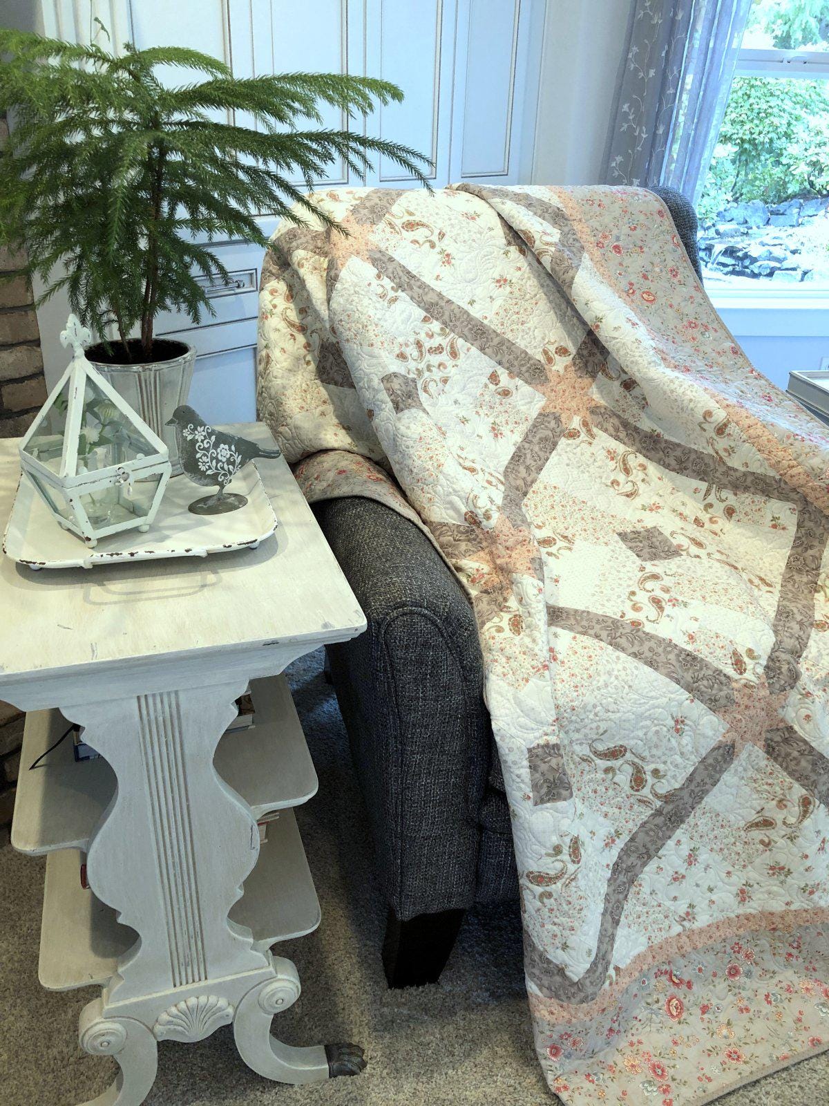 Cottage Stars Printed Pattern only ST-313B by Terri Staats for Sweet Treasures