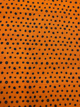 Cats Bats and Jacks, Dots Orange Yardage SKU: C8056-ORANGE by My Mind's Eye for Riley Blake Designs