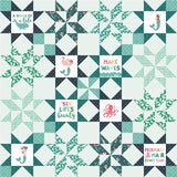 Star Bright Quilt Pattern by Melissa Mortenson of Polka Dot Chair 64" x 64"
