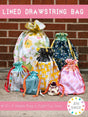 Lined Drawstring Bag ICO-101 From In Color Order By Jeni Baker, Paper Pattern Only