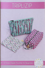 Triplizip ICO-113 From In Color Order By Jeni Baker, Paper Pattern Only