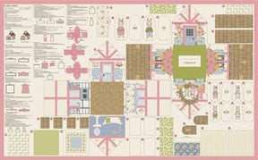 The image is a detailed collage of various elements, including a house, a tree, and other decorative items, all arranged in a visually appealing manner.