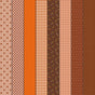 a collection of nine vertical stripes, each with a different pattern and color. The stripes vary in size and orientation, creating a visually interesting and diverse arrangement.