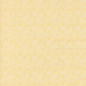 a repeating pattern of yellow and white squares, creating a visually striking and symmetrical design.