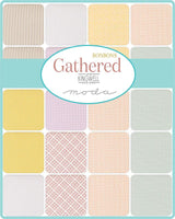 The image is a collage of various fabric patterns and textures, including stripes, polka dots, and geometric designs, arranged in a grid-like pattern.
