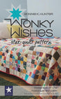 Wonky Wishes Star-Quilt Pattern P80081 by Bonnie K. Hunter for Kansas City Star Quilts 78.5" x 93.5" Printed Pattern Only