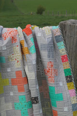 Little Crosses Quilt Pattern EJ003 by Emma Jean Jansen - Advanced Beginner - Makes 3 sizes perfect for using your scraps