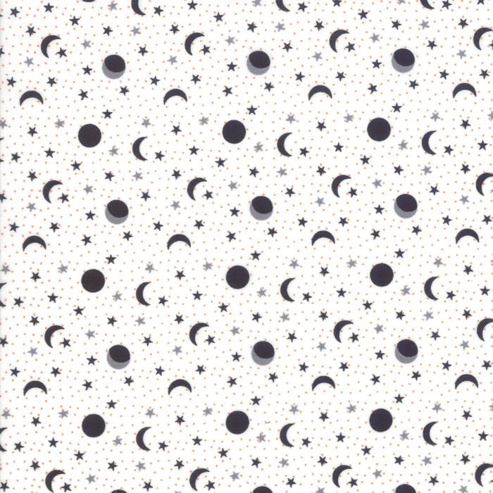 Midnight Magic Full Moon Mist Yardage 24082-13 by April Rosenthal for Moda Fabrics Sold in 1/2 Yard Increments