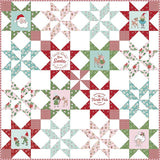 Star Bright Quilt Pattern by Melissa Mortenson of Polka Dot Chair 64" x 64"