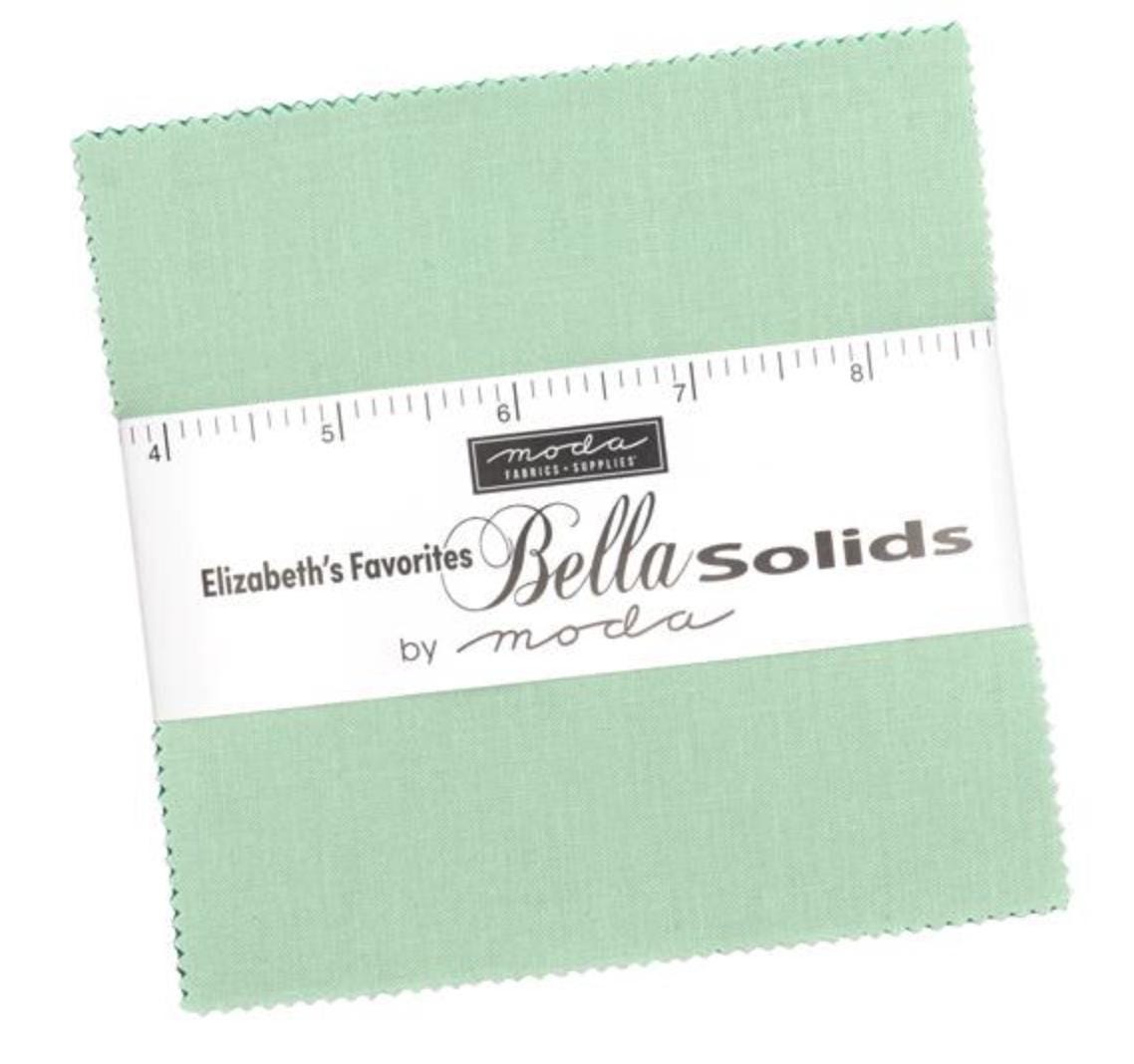 Bella Solids 5" Charm Pack 9900PPE by Moda Fabrics Bin 28