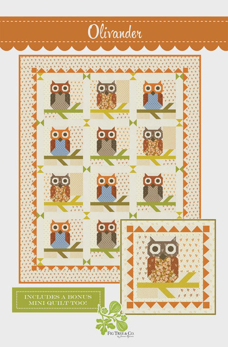 Olivander Printed Pattern Only by Fig Tree and Company FTQ4001