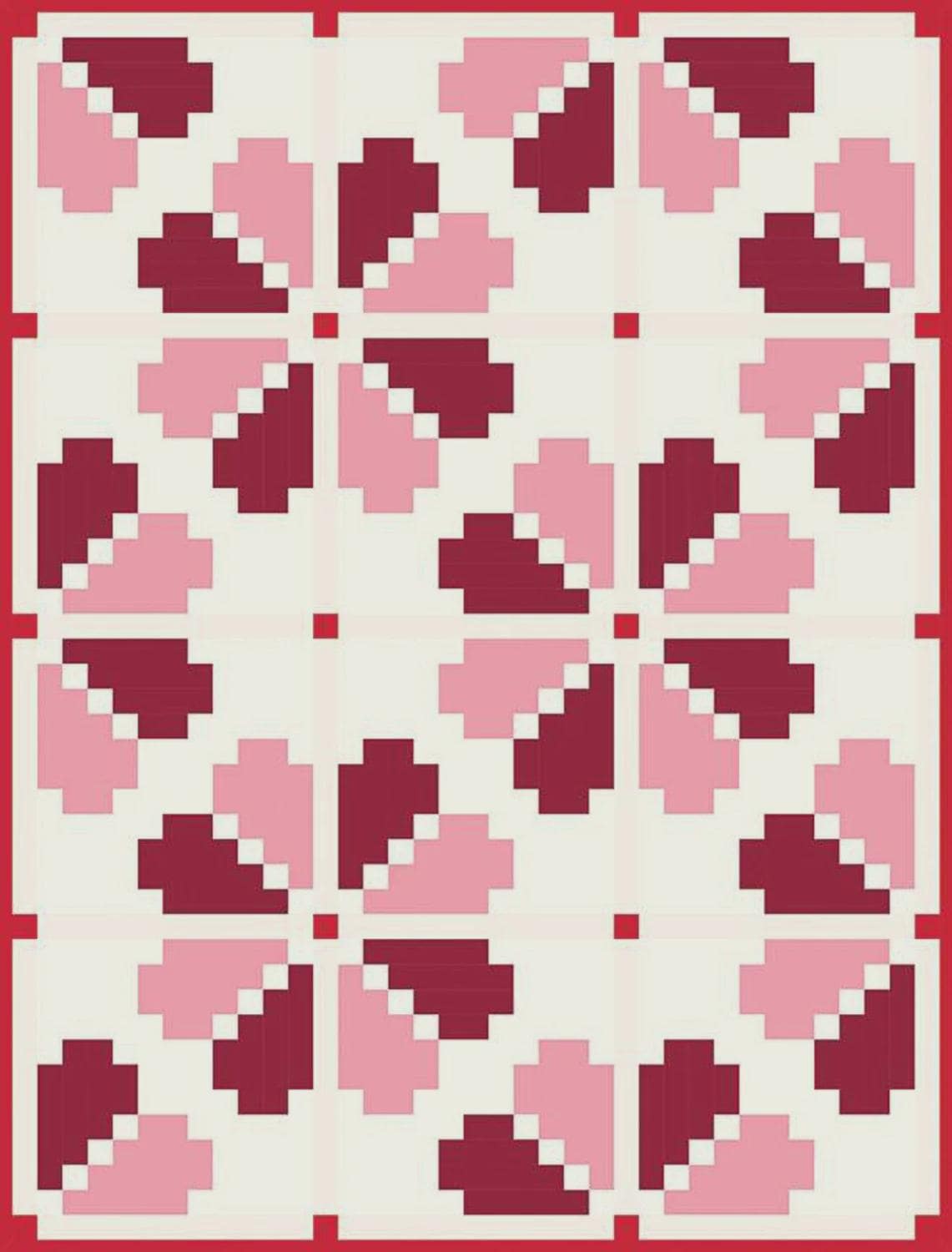 Petal Pop Quilt Pattern by Melissa Corry HQ114 for Happy Quilting Printed Pattern Only