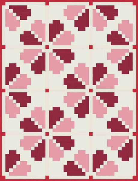 Petal Pop Quilt Pattern by Melissa Corry HQ114 for Happy Quilting Printed Pattern Only