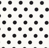 Moda Dottie Black Dots on White 45008 17 By Moda Fabrics Sold in 1/2 Yard Increments