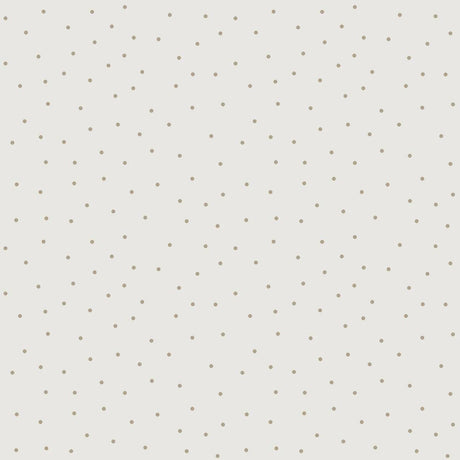 Kimberbell Basics Tiny Dots Cream/Taupe Yardage MAS8210-E by Maywood Studios sold in 1/2 yard increments