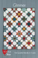 Glimmer Quilt Printed Pattern only CCS234 From Cluck Cluck Sew By Allison Harris
